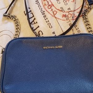 Michael Kors Blue Crossbody Purse